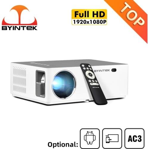 BYINTEK K20 1920*1080P Full HD Game LED Video Smart Android Wifi 300inch Home Theater Projector Projektor Beamer