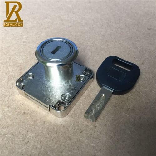 RayLock secure zinc alloy metal office furniture desk pedestal cabinet door hidden drawer lock