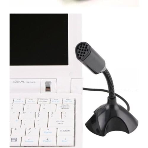 For Skype KTV Studio Speech Chatting Singing Games Recording Mic Mini USB Computer Microphone For Macbook PC Notebook Laptop