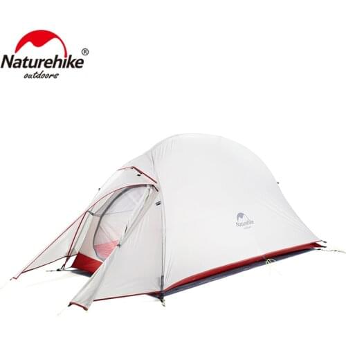 Nature Hike Cloud Up 1 Series Upgraded Ultralight Outdoor Camping Tents With Free Mat For 1 Person NH18T010-T