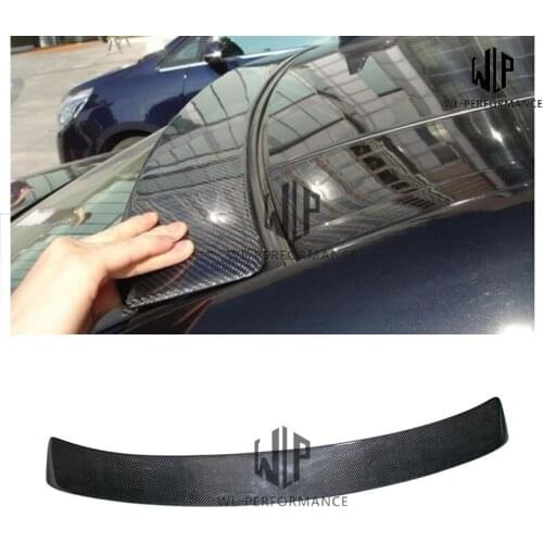 W221 Carbon Fiber Rear Spoiler Top Wings Car Styling For Mercedes-Benz S Class S63 AMG S350 S400 S450 S500 2007-2012