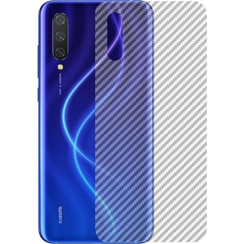 10pcs Stickers for Xiaomi Mi 11 Ultra 11X 11i 10 10i 10T Lite 9 9T Pro SE Mix 3 2 2S Back Film Protector Matte Carbon Fiber