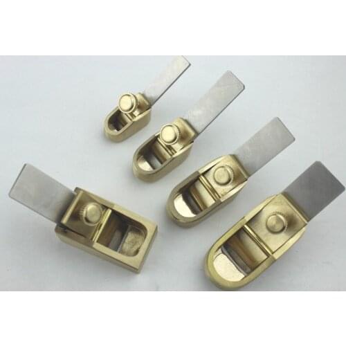 5 pcs various size mini brass planes, Violin/Cello making tools