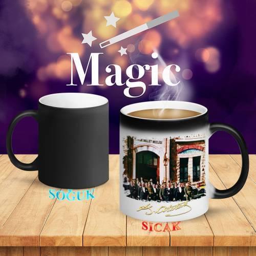 Gazi Mustafa Kemal Ataturk Grand National Assembly Building to Output magic mug coffee cup