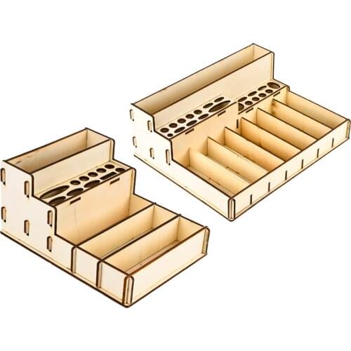 Wooden Wire Organizers Support Rack Sewing Supplies Support D
