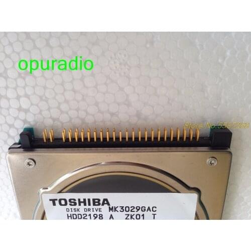 For Toshiba Hard DISK DRIVE MK3029GAC 30GB HDD2198 DC+5V 1.1A 8455MB for chrysler HDD alpine car navigaiton audio systems