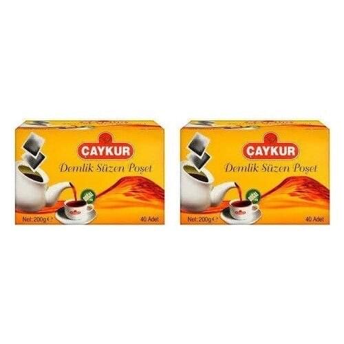PERFECT FLAVORS Çaykur Teapot Bag 40 pcs * 2 pcs FREE SHİPPİNG