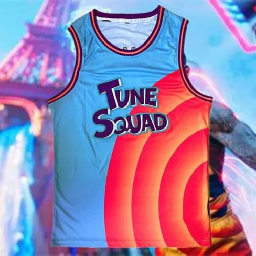 Space Basketball Jersey Jam Cosplay Costume Tune-Squad #6 James Top Shorts Goon Squad A New Legacy Basketball Uniform