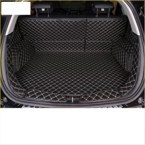 Car trunk mats for great wall haval h2 luxury durable leather car trunk mat cargo liner 2014 2015 2019 h2s