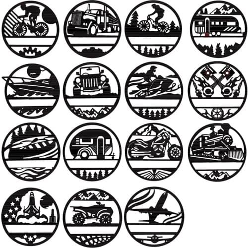 Circle-Shaped of Different Scenes Scrapbook Die Cuts Different Fields Decorative Embossing Papercard Crafts Die 2021