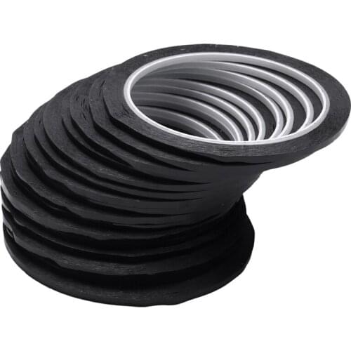 16Pack 3Mm 1/8 Inch Width Graphic Tape Whiteboard Tape Self Adhesive Chart Line Tape Grid Marking Tapes Gridding Tape Art Artist