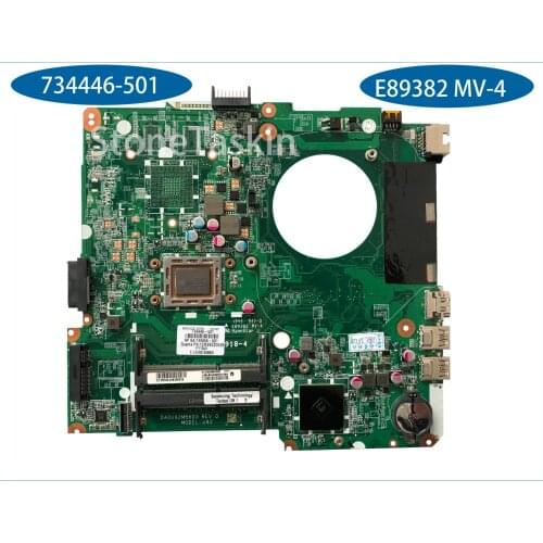 Original 734446-501 for HP Pavilion 14-N Laptop Motherboard DA0U92MB6D0 2 DDR3 DIMM RAM 100%Tested