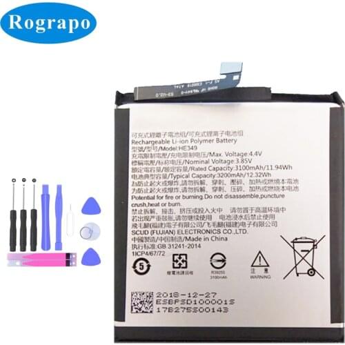 Original 3200mAh Replacement Battery For SHARP AQUOS S3 fs8032 HE349 Bateria Batterie Cell Mobile Phone Batteries