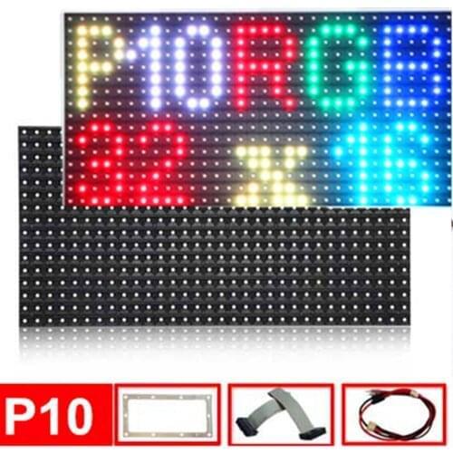 Hot New P10 Outdoor SMD Full Color Led Display Video Module 320x160mm ,1/4 Scan DIY LED screen Waterproof Smd 3535 RGB led panel