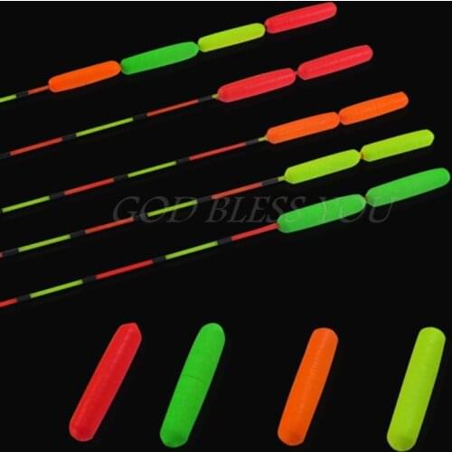 10Pcs Fishing Float Bobber Floating Foam Oval Indicator Fish Accessories Tackles Drop Shipping