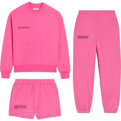 2021 Autumn Women Sweatshirts Oversize Female Loose Thicken Warm Women Tracksuit Lady Vintage Top + Casual Fashion Sweatpants