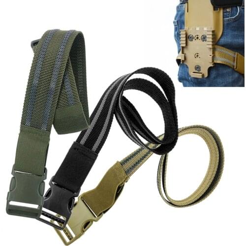 Universal Thigh Strap Drop Leg Elastic Band Strap for Thigh Holster Leg Hanger Military Tactical Hunting Molle Belt