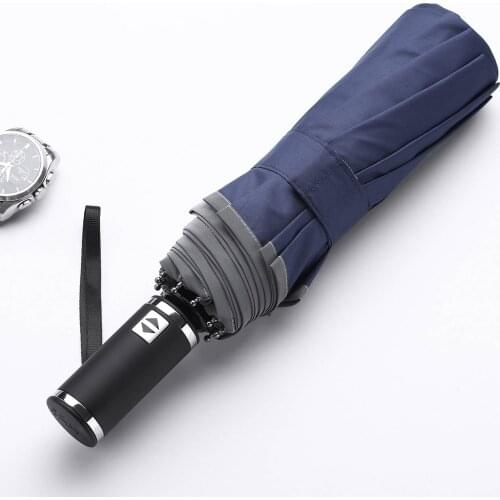 Windproof Men Rain Umbrella Full Automatic Folding Uv Protection Umbrella Men Creative Big Portable Umbrella Corporation Y6S