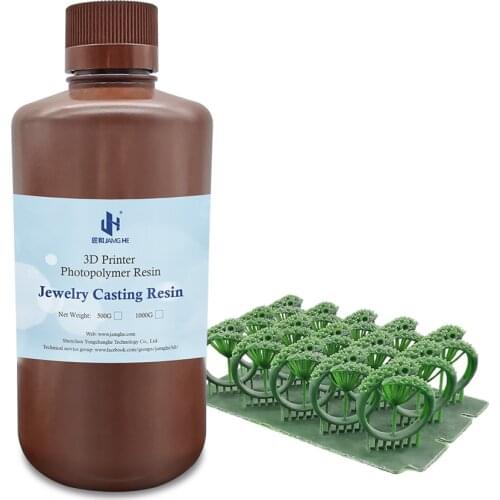 Jamghe Wax-Like High Strength Resin 3D Printer For Anycubic Photon 3D Printer Resin Big 3B Handle 405nm 3DResin Printer UV 500G