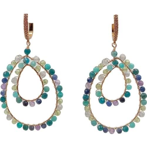 YYGEM Dangle Earrings