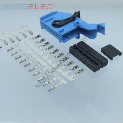 1Kit 7M3972726A Automotive Connector with ECU terminal for Trunk lid control unit Volkswagen Audi VW GTI Rabbit Jetta Mk5