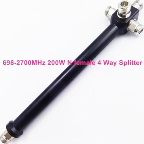 698-2700MHz 200W Cavity 4 way power splitter divider RF for 3G 4G Signal IBS DAS