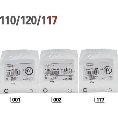 FOR BOSCH 110 120 177 Diesel Common Rail Injector Nozzle Seal Washer Ring Valve Ball Repair Kits 10PCS/BAG