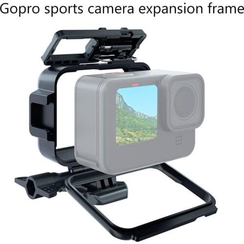 Gopro Hero 9 Frame Gopro 9 Black Protective Shell Portable Charging Frame Camera Anti-fall Cooling Expansion Accessories