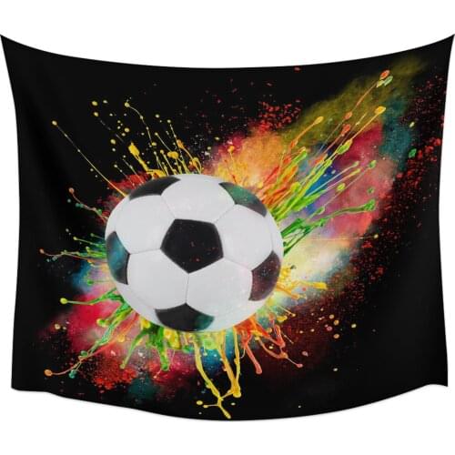 Football Sport Wall Tapestry Home Wall Decor Bedroom Tapestry Wall Hanging Yoga Mat Picnic Mat