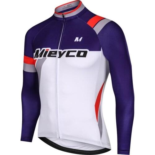 Mens Cycling Jersey Spring Autumn Pro Long Sleeve MTB Men Bicycle Shirt Team Mountain Ropa De Ciclismo hombre Quicky dry shirts