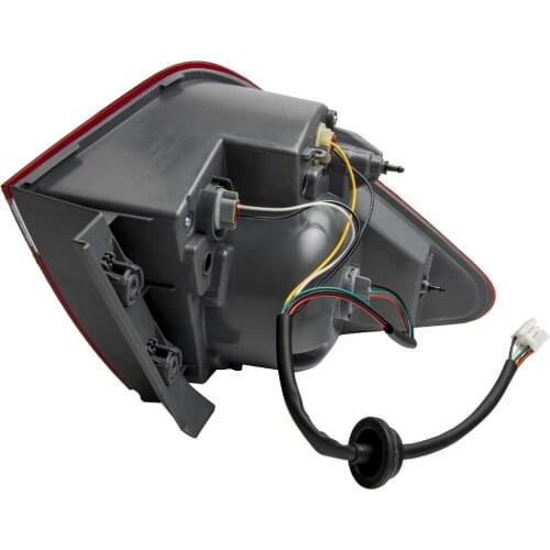 Halogen Tail Light Right Outer Clear/Red w/ Bulbs For Chevy Cruze 2011-2015