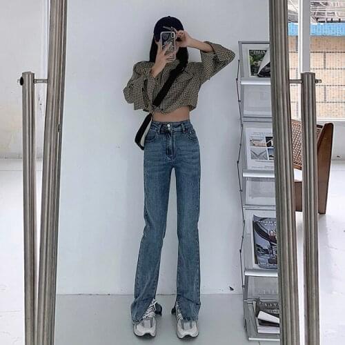 GLODTAOS Womens High Jeans