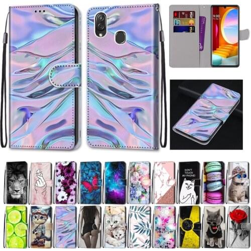 Flip Leather Case for ZTE Blade A7 A5 A3 2020 L8 V10 Vita 20 Smart Etui Wallet Card Holder Stand Book Cover Ctue 3D Painted Capa
