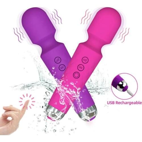 Powerful Vibrator Sex Toys for Woman AV Magic Wand Vibrators Clitoris Stimulator Masturbator Dildo Erotic Toys for Adult