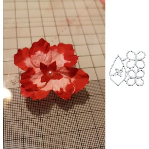 Flowers Set Dies Cut Scrapbooking Stencil Template for DIY Embossing Paper Photo Album Greeting Gift Cards Cut Die New Arrival