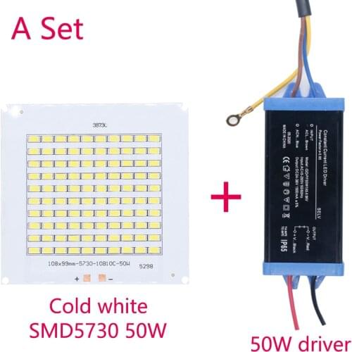 Super Power 200W 150W 100W LED chip with driver SDM5730 20W 30W 50W LED Lamp light beads 32-36v for indoor outdoor diy kit