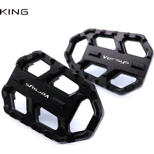 Front Foot Pegs For KAWASAKI Versys X 300 2017-2020 Versys 650 Versys 1000 2015-2020 Footpegs