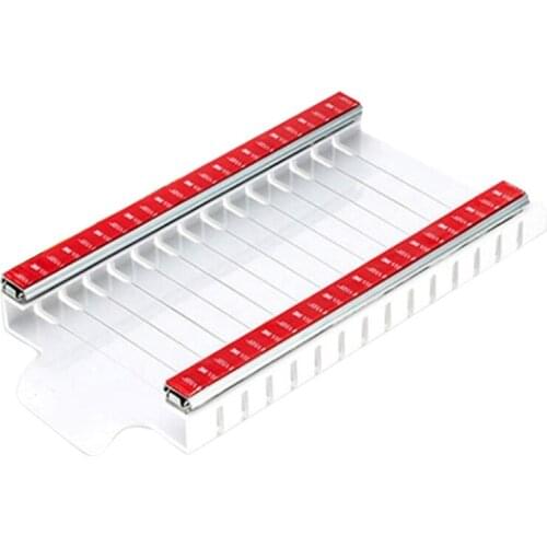 Hanging Storage Rack Refrigerator Hanging Storage Clip Sliding Rail Tray for Foo