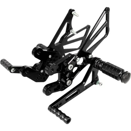 Motorcycle CNC Adjustable Foot Pegs Pedals Rest Rearset Footpegs For SUZUKI GSXR1000 GSXR 1000 2007-2008 2007 2008 K7