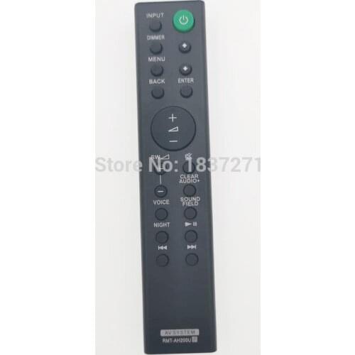 Remote control RMT-AH200U for sony HT-RT4 HT-RT3 HT-CT390 Sound Bar Home Theater system