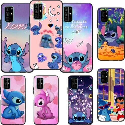 Stitch Abomination Monster Silicone Cover For Huawei Honor 10i 10 9C 9A RU 9X 9N 9S 9 Pro Lite Play 3E V9 Black Phone Case