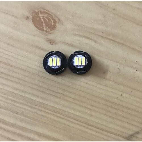 100PCS White T4.7 Neo Wedge Instrument Panel LED Light Gauge Cluster Bulbs Shifter Radio Switch Indicator Lamp
