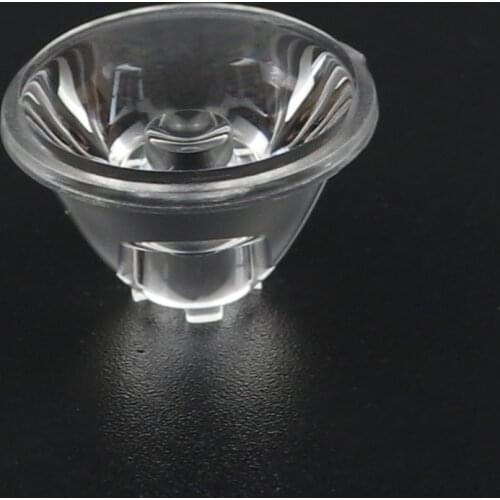 2 Pieces Diameter 20MM LED Lens T5/T6/U2/U3 LED Lenses 15 30 45 Degree flat surface lens 5050 lens XML XML2 PMMA lens