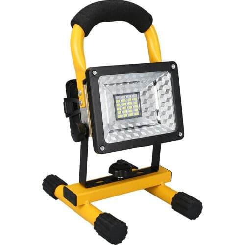 30W 24 LED Projector Work Flood Light LED Street Lamp Landscape Lighting Portable Waterproof Cordless Camping Lamp LED Spotlight
