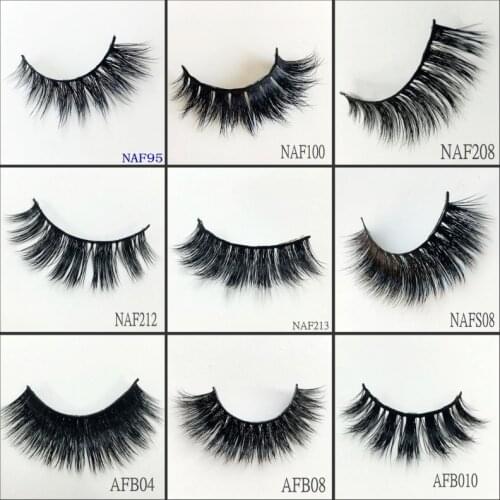 IN USA Wholesale Eyelashes 2000pairs 3d Mink Lashes Natural Mink Eyelashes Wholesale False Eyelashes Makeup False Lashes In Bulk