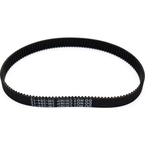 Replacement 384mm Rubber Drive Belt 384-3M-12 for E-scooter Electric Scooter Accessories
