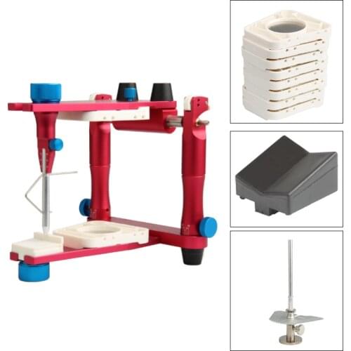 1PC Dental functional articulator model bite zinc alloy articulator fiting face bow for stone model work