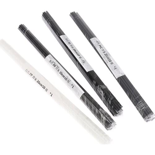 10Pcs Plastic Welding Rods PP/PVC/PE Welding Sticks for Bumper Repair Welding