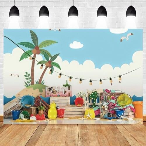 Yeele Baby Birthday Backdrop Photocall Summer Light Toys Portrait Party Decor Photography Photographic Background Photo Studio