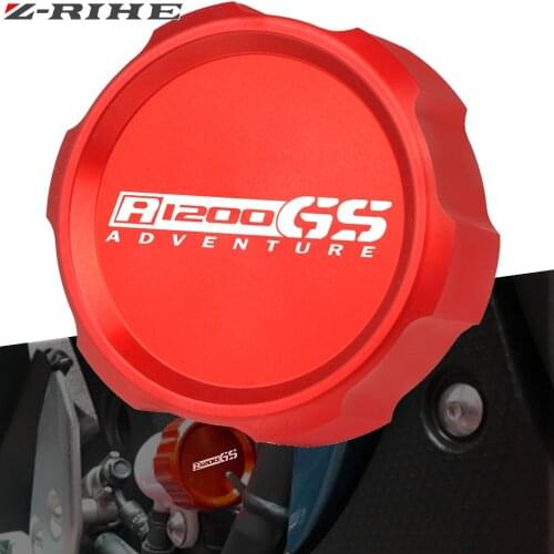 Motorcycle CNC Rear Brake Reservoir Cover Cap For BMW R1200GS Adventure R 1200 GS ADV R 1200GS 2007 2008 2009 2010 2011-2013